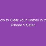 How to Clear Your History in the iPhone 5 Safari Browser How to Clear Your History in the iPhone 5 Safari Browser