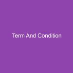 Term And Condition Term And Condition