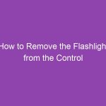 How to Remove the Flashlight from the Control Center on an iPhone 7